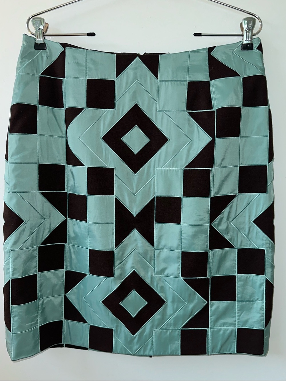 Carlisle Color Block Pencil Skirt 10